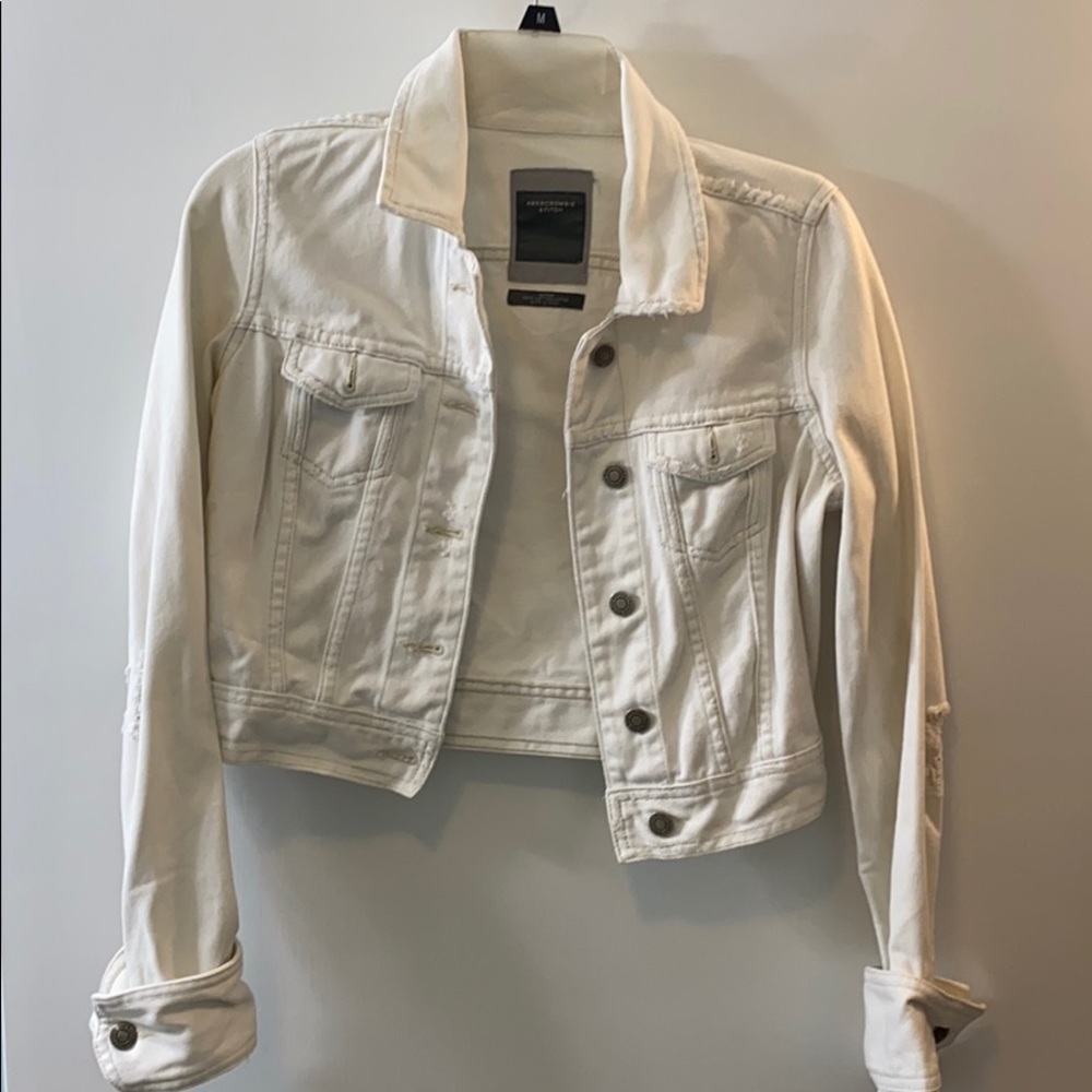 White Jean Jacket